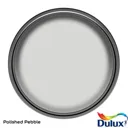 Dulux One coat Polished pebble Matt Emulsion paint, 5L