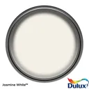 Dulux One coat Jasmine white Matt Emulsion paint, 5L
