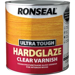 Ronseal Ultra Tough Internal Clear Hardglaze Varnish - 250ml