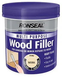 Ronseal Multi purpose Natural Ready mixed Wood Filler 250g