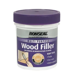 Ronseal Multi purpose Light Ready mixed Wood Filler 325g