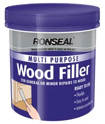 Ronseal Multi purpose Natural Ready mixed Wood Filler 930g