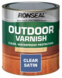 Ronseal Satin Wood varnish, 0.75L