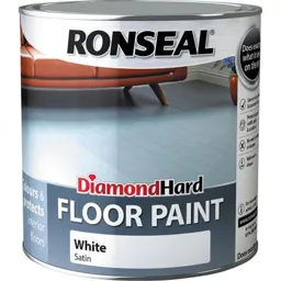 Ronseal Diamond Hard Floor Paint - White, 2.5l
