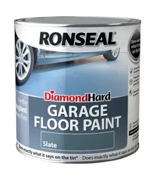 Ronseal Diamond hard Slate Satin Garage floor paint, 2.5L