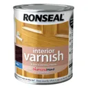 Ronseal Diamond hard Walnut Satin Wood varnish, 0.75L