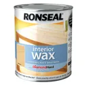 Ronseal Diamond hard Natural Matt Wax Wood wax, 0.75L