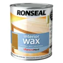 Ronseal Diamond hard Dark oak Matt Wax Wood wax, 0.75L