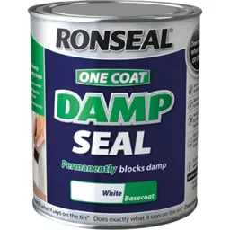 Ronseal One Coat Damp Seal - White, 2.5l