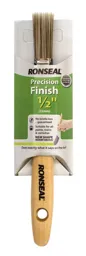 Ronseal Precision finish 0.5" Fine tip Flat Paint brush