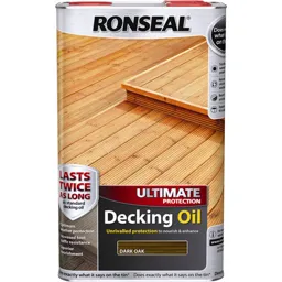 Ronseal Ultimate Protection Decking Stain - Dark Oak, 5l