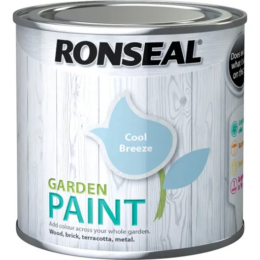 Ronseal General Purpose Garden Paint - Cool Breeze, 250ml