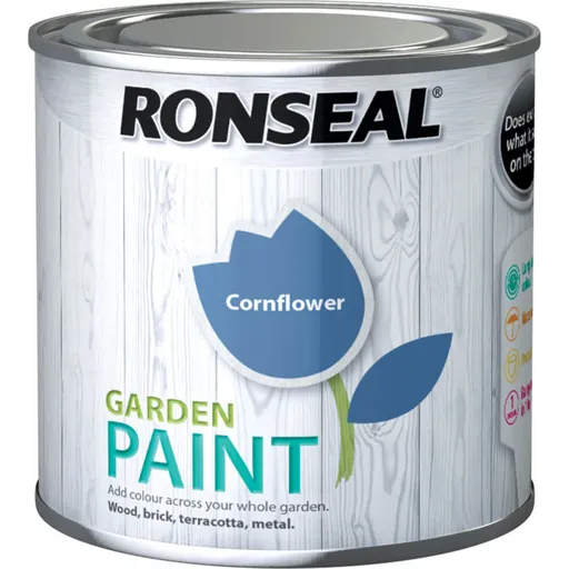 Ronseal General Purpose Garden Paint - Cornflower, 250ml