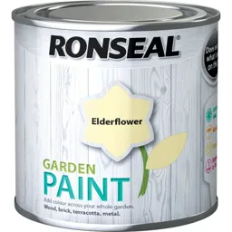 Ronseal General Purpose Garden Paint - Elderflower, 250ml
