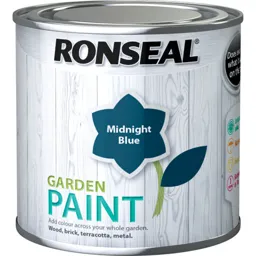 Ronseal General Purpose Garden Paint - Midnight Blue, 250ml