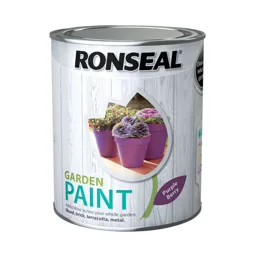 Ronseal Garden Purple berry Matt Metal & wood paint, 750ml