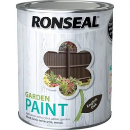 Ronseal General Purpose Garden Paint - English Oak, 750ml