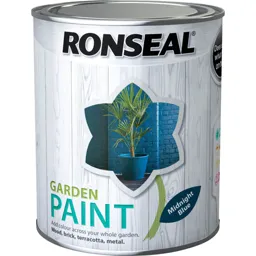 Ronseal General Purpose Garden Paint - Midnight Blue, 750ml