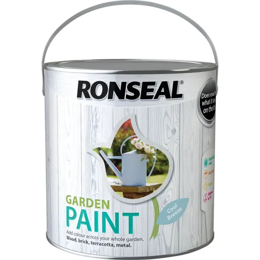 Ronseal General Purpose Garden Paint - Cool Breeze, 2.5l