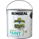 Ronseal General Purpose Garden Paint - White Ash, 2.5l