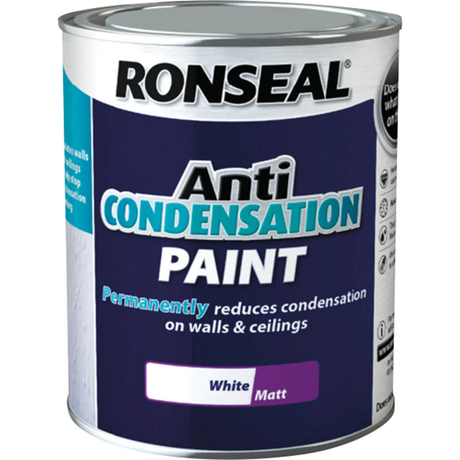 Ronseal Anti Condensation Paint White Matt - 2.5l