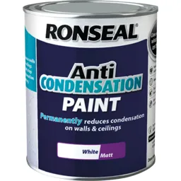 Ronseal Anti Condensation Paint White Matt - 750ml