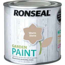 Ronseal General Purpose Garden Paint - Warm Stone, 250ml