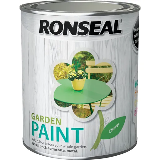 Ronseal General Purpose Garden Paint - Clover, 750ml