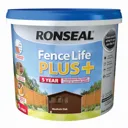 Ronseal Fence life plus Medium oak Matt Fence & shed Treatment 9L