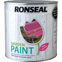 Ronseal General Purpose Garden Paint - Pink Jasmine, 2.5l