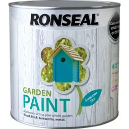 Ronseal General Purpose Garden Paint - Summer Sky, 2.5l