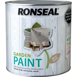 Ronseal General Purpose Garden Paint - Warm Stone, 2.5l