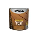 Ronseal Quick-drying Golden cedar Matt Decking Wood stain, 2.5L