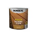 Ronseal Quick-drying Country oak Matt Decking Wood stain, 2.5L