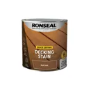 Ronseal Quick-drying Rich teak Matt Decking Wood stain, 2.5L