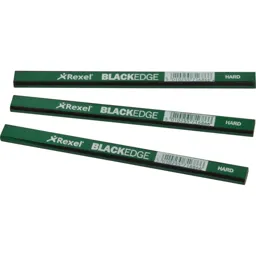 Blackedge Carpenters Pencils Hard - Pack of 12