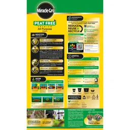 Miracle-Gro Flash Peat-free Multi-purpose Compost 50L
