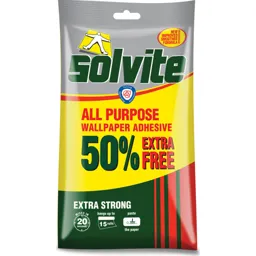 Solvite All Purpose Wallpaper Adhesive Paste - 200g