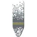 Minky SmartFit Grey, white & yellow Elasticated Ironing board cover (L)6cm (W)25cm