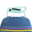 Minky Sure Grip Blue, pink, yellow & green metallic effect Ironing board