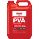 Unibond Super PVA Adhesive / Primer and Bonding Aid - 5l