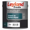Leyland Trade Specialist Black Semi-gloss Metal paint, 2.5L