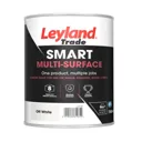 Leyland Trade Smart Off white Mid sheen Multi-surface paint, 750ml