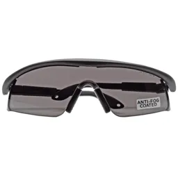 Draper Anti Fog Safety Glasses - Black, Grey