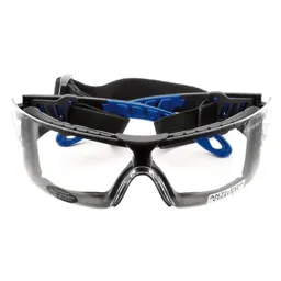 Draper Anti Fog Wraparound Safety Glasses - Black, Clear