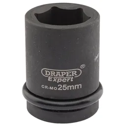 Draper Expert 3/4" Drive Hexagon Impact Socket Metric - 3/4", 25mm