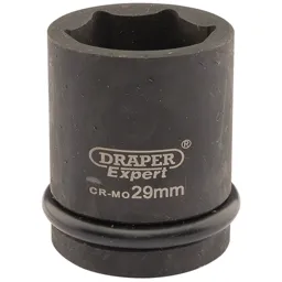 Draper Expert 3/4" Drive Hexagon Impact Socket Metric - 3/4", 29mm