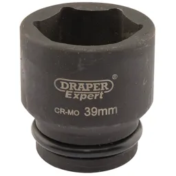 Draper Expert 3/4" Drive Hexagon Impact Socket Metric - 3/4", 39mm