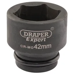 Draper Expert 3/4" Drive Hexagon Impact Socket Metric - 3/4", 42mm
