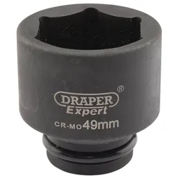Draper Expert 3/4" Drive Hexagon Impact Socket Metric - 3/4", 49mm